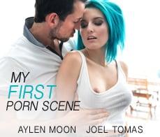 Aylen Moon -  My first porn scene