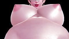 multtiple orgasms 3D animation sex painful anal